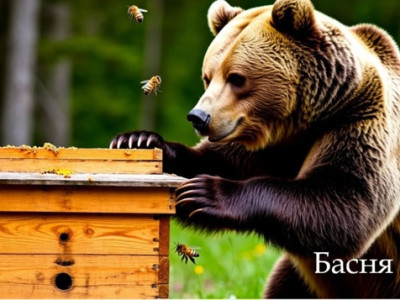 Медведь, пчела и муха